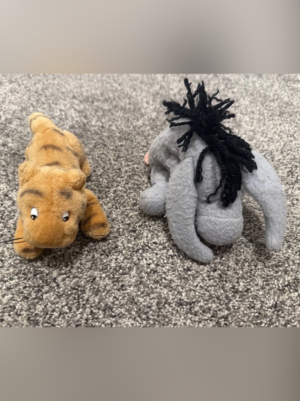 Vintage Classic Pooh Eeyore and Tigger plush